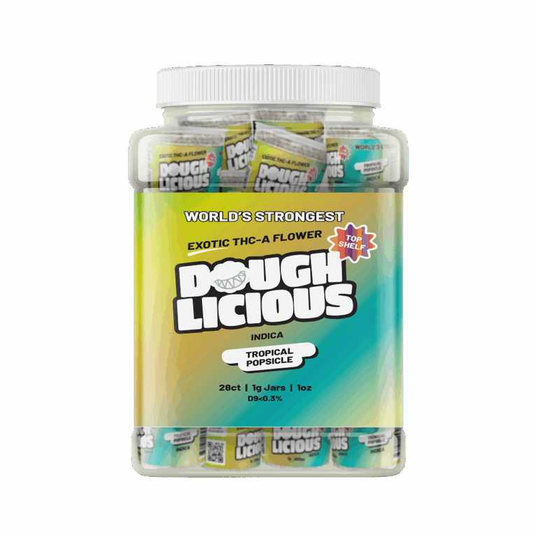 Doughlicious_1G - Tropical Popsicle Jar