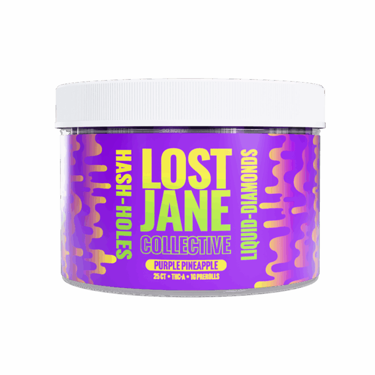 Hash Holes Liquid Diamonds 1G - Purple Pinapple Tub Front