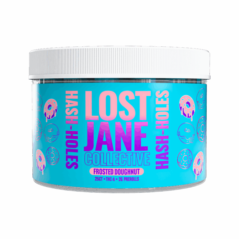Hash-holes - Frosted Doughnut Jar