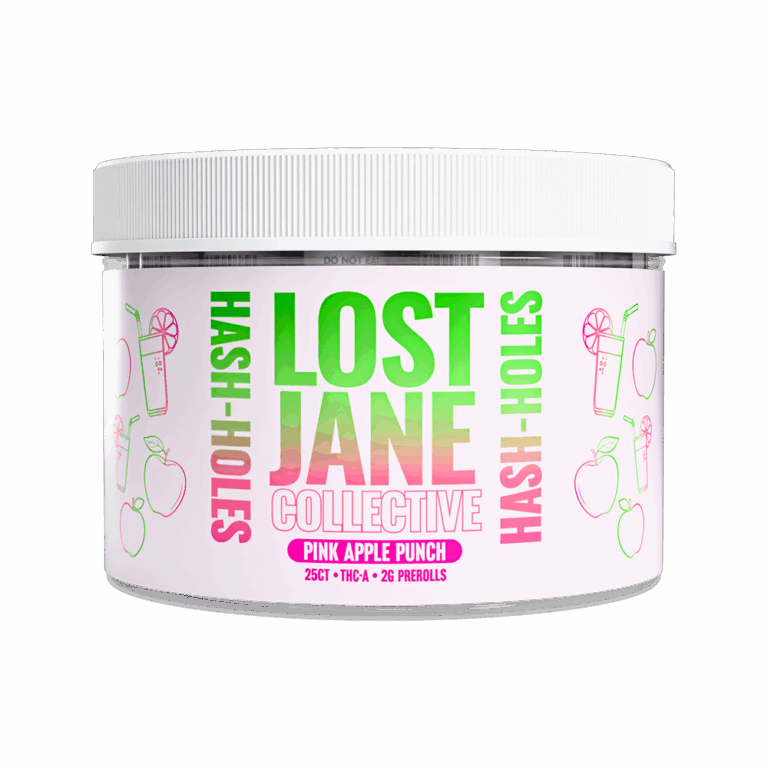 Hash-holes - Pink Apple Punch Jar