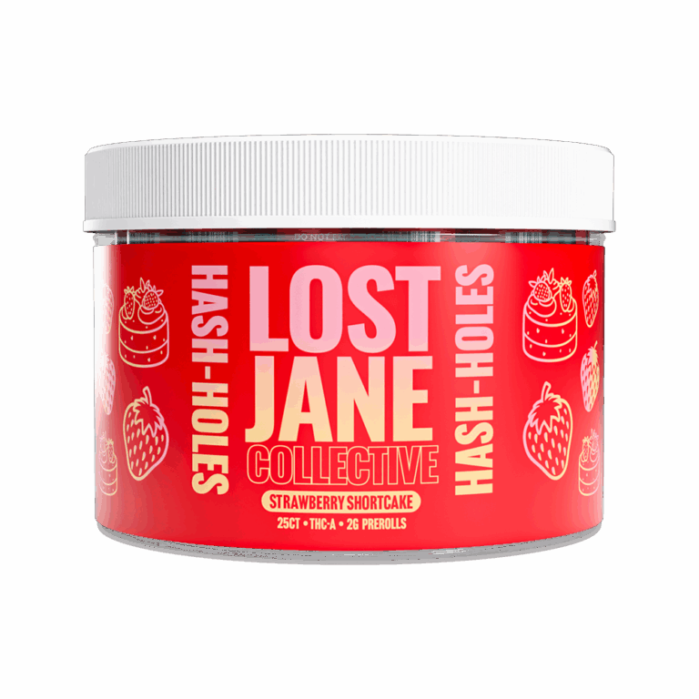 Hash-holes - Strawberry Shortcake Jar