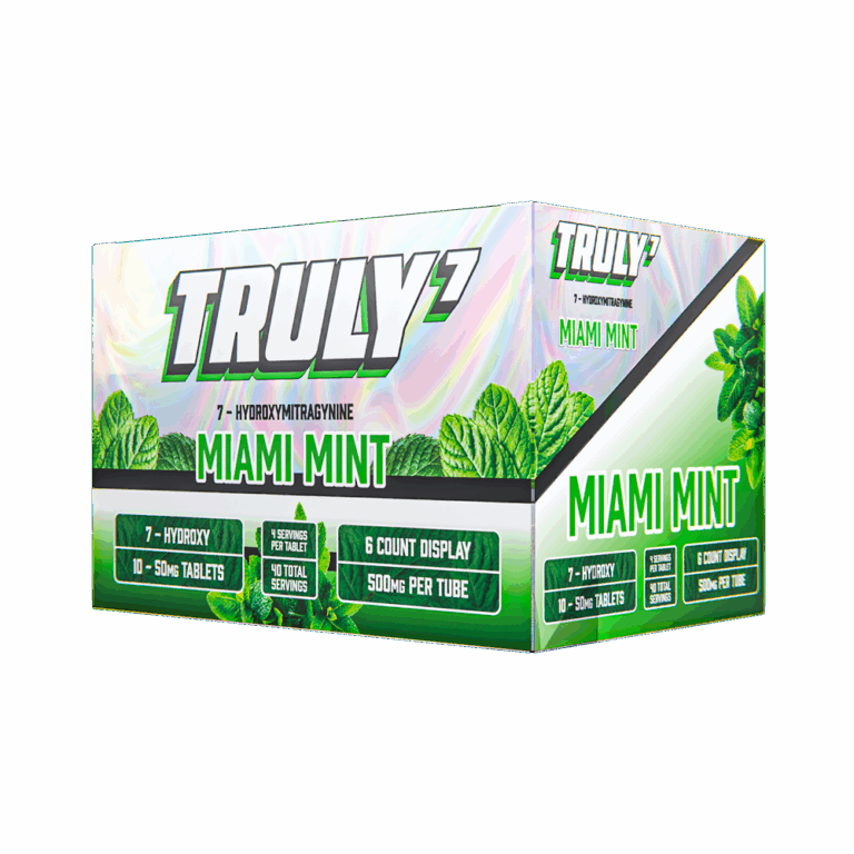 Truly 7 - Miami Mint Display Front