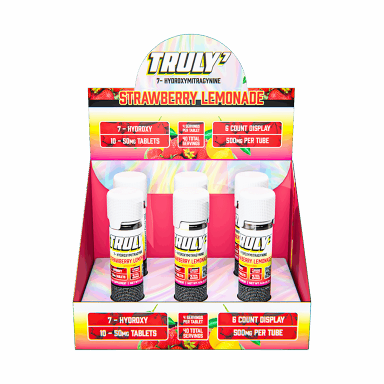 Truly 7 - Strawberry Lemonade Display Front