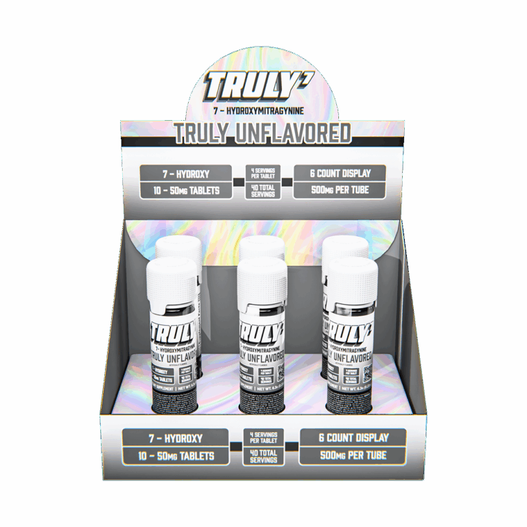 Truly 7 - Unflavored Display Front