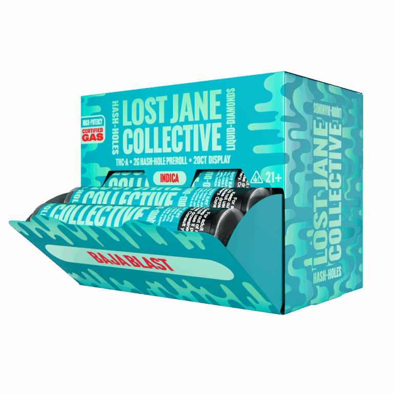 Hash Holes - Baja Blast Display Side