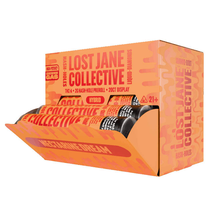 Hash Holes - Nectarine Dream Display Side