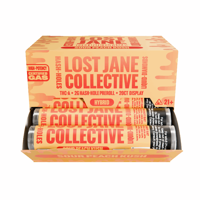 Hash Holes - Sour Peach Kush Display Front