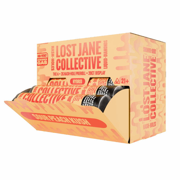 Hash Holes - Sour Peach Kush Display Side