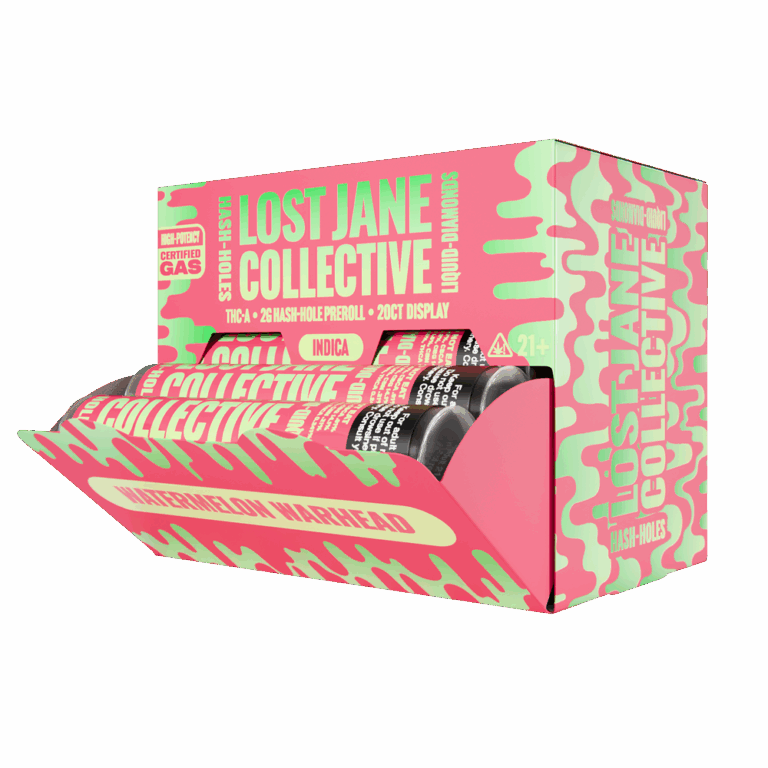 Hash Holes - Watermelon Warhead Display Side