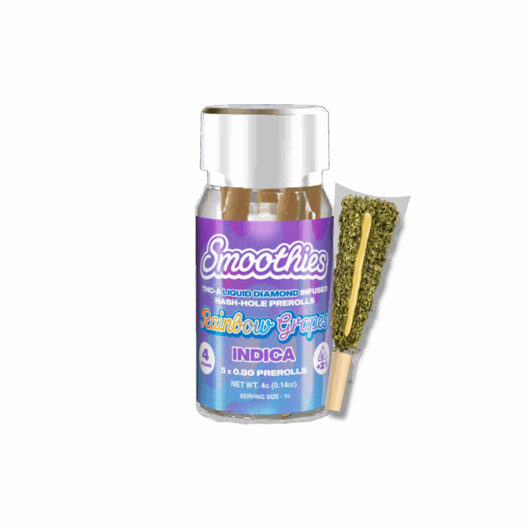 Rainbow Grapes smoothies