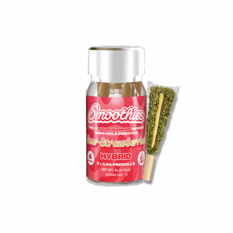 Sour Strawberries smoothies